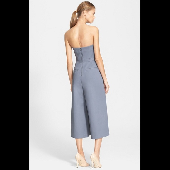 NEW $695 Tibi [SZ 0 ] Sweetheart Agathe Corset Jumpsuit in Black‎ #M398 - Picture 7 of 12